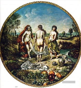 Nymphen Giorgio de Chirico Metaphysischer Surrealismus Ölgemälde